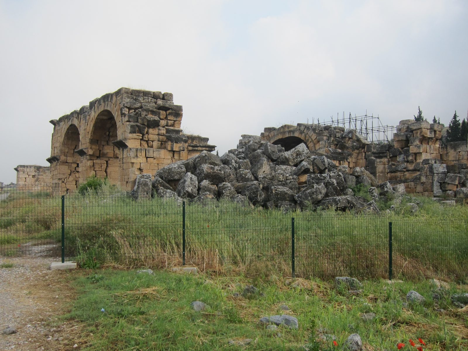 More ruins ... this one had the largest necropolis every studied ... a cemetery with hundreds of...