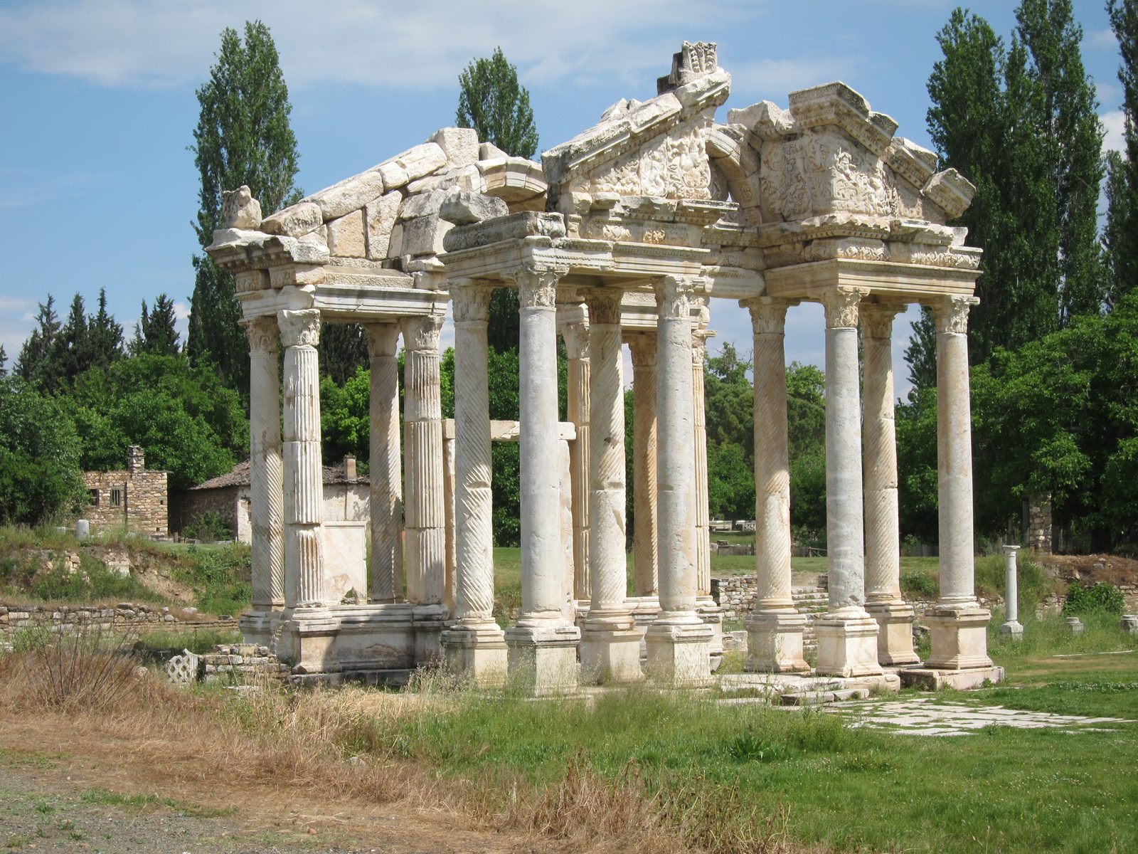 Another part of Aphrodisias - I believe it was an entrance.