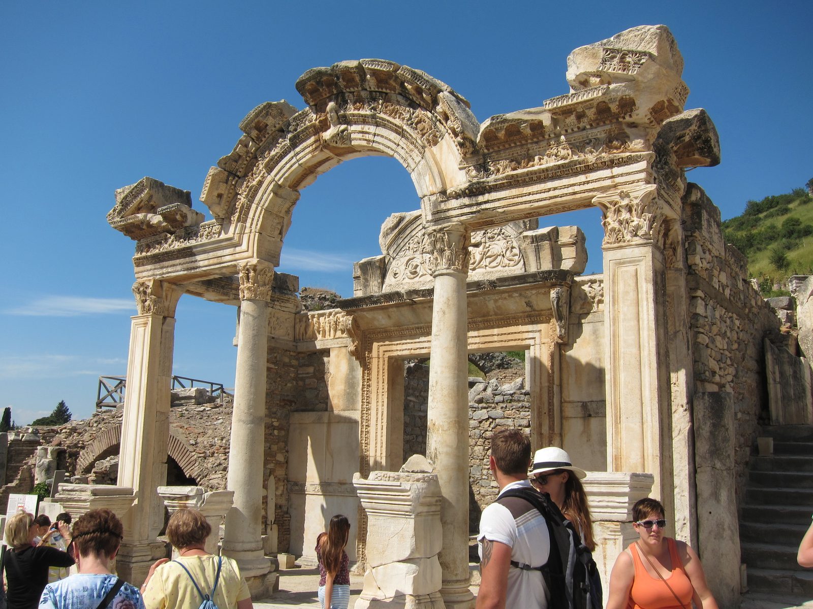 Entrance to the baths if I remember correctly.