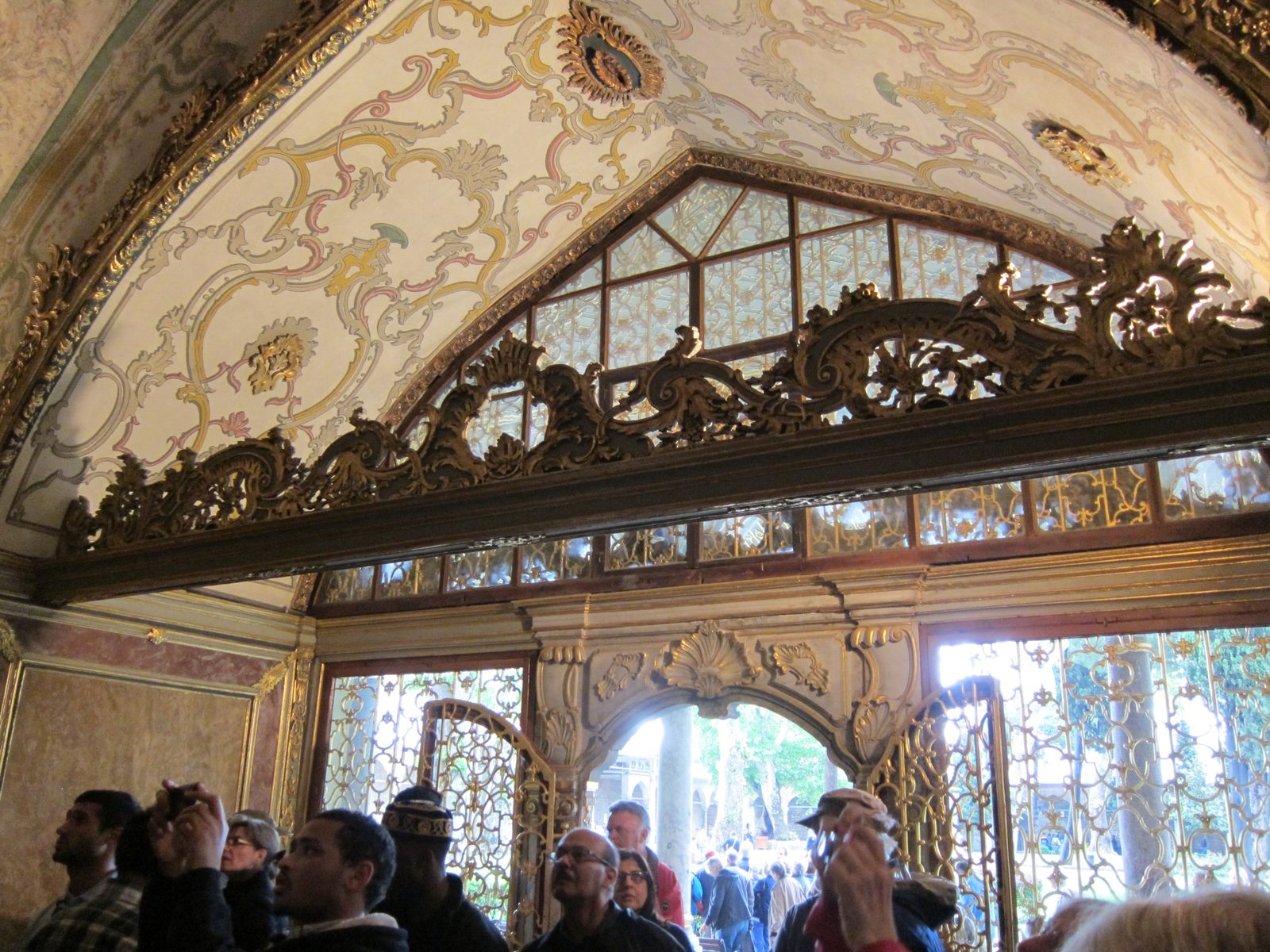 Ornamentation everywhere.