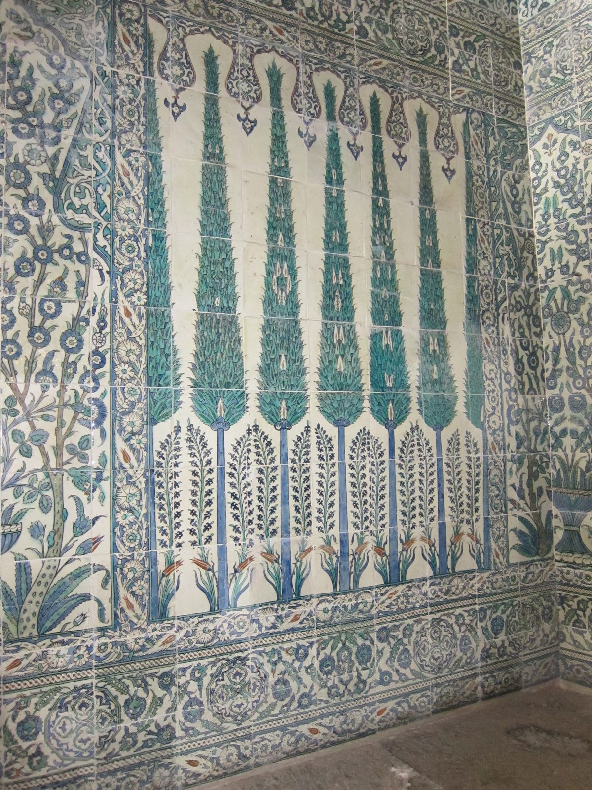 These are all in the harem, which actually was a pretty good spot for a young woman to wind up. ...