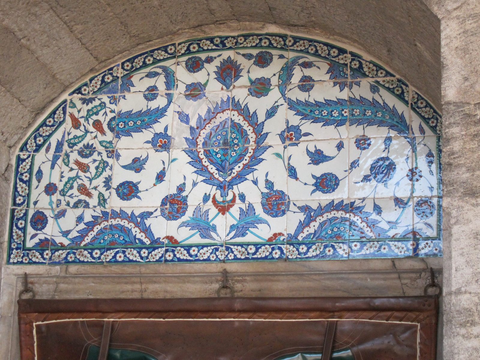 Decoration over a doorway