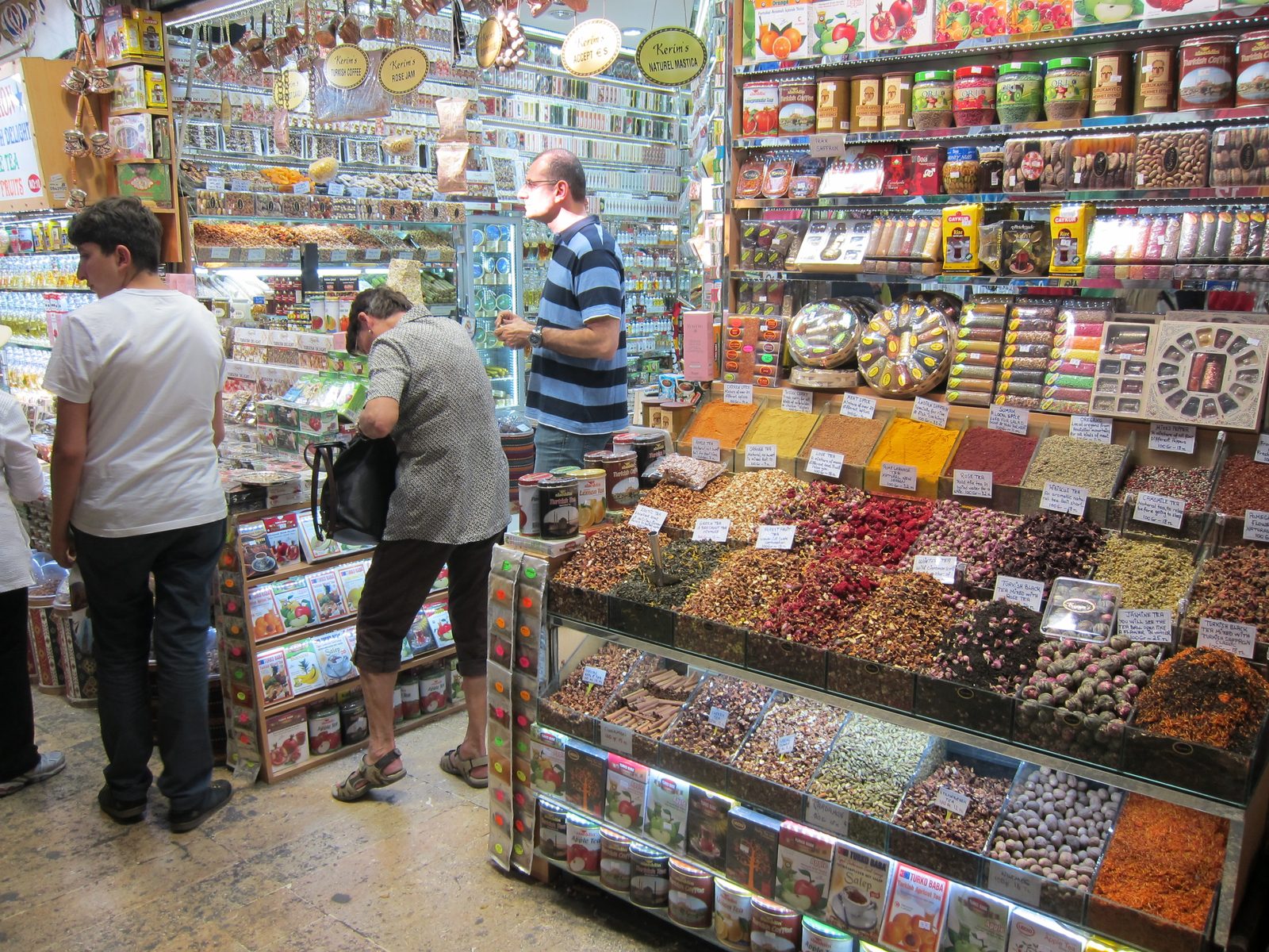 ... and still more.  Note the male shopkeepers.