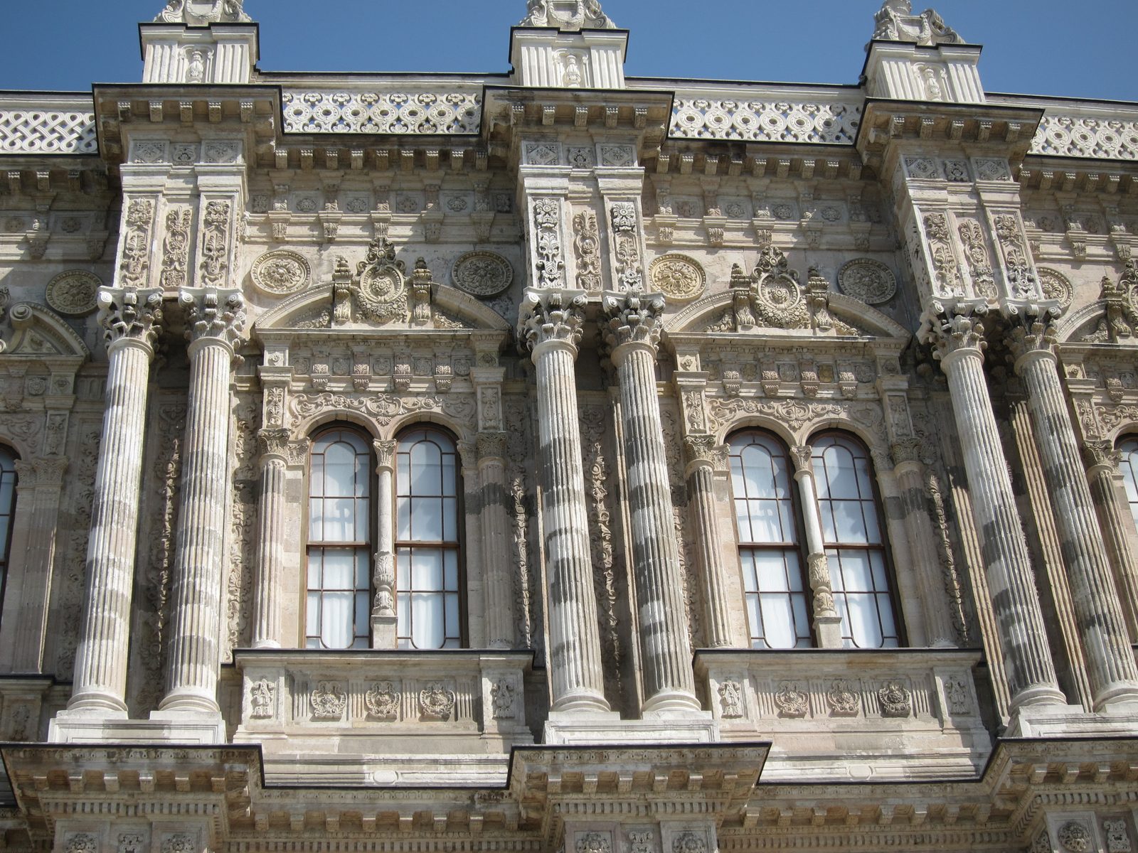 Some of the ornate decoration