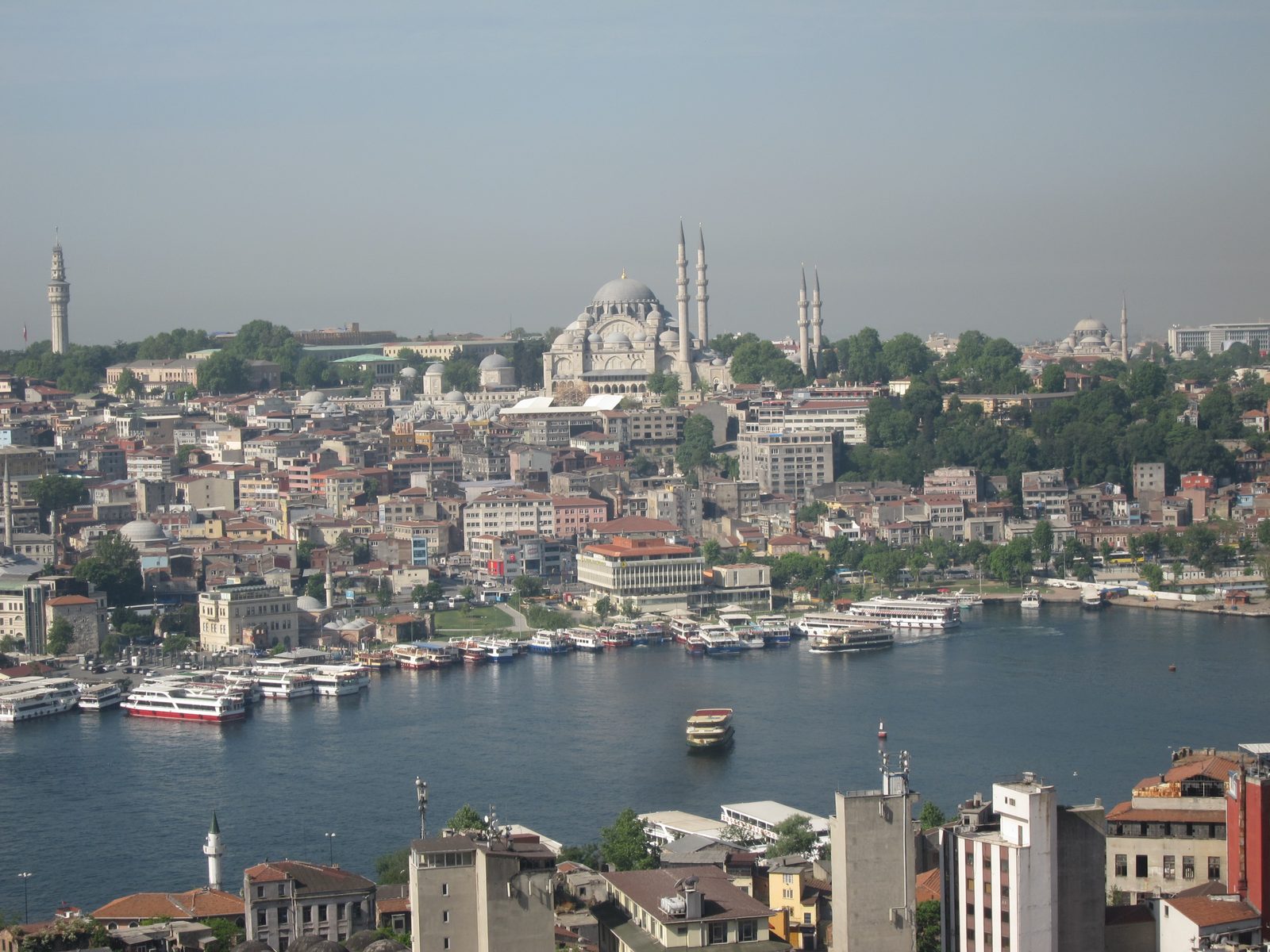 Not sure which mosque.  I'm betting on the Suleyman Mosque, which we did not visit or the "New"...