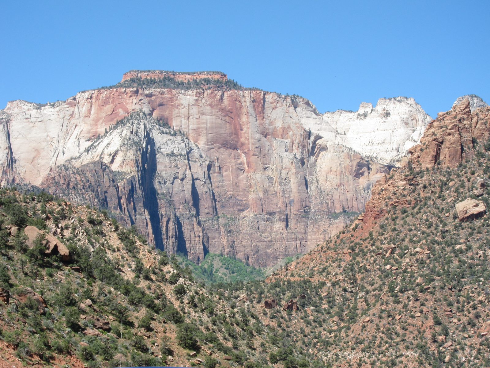 And the cliffs seemed to come in all sorts of colors