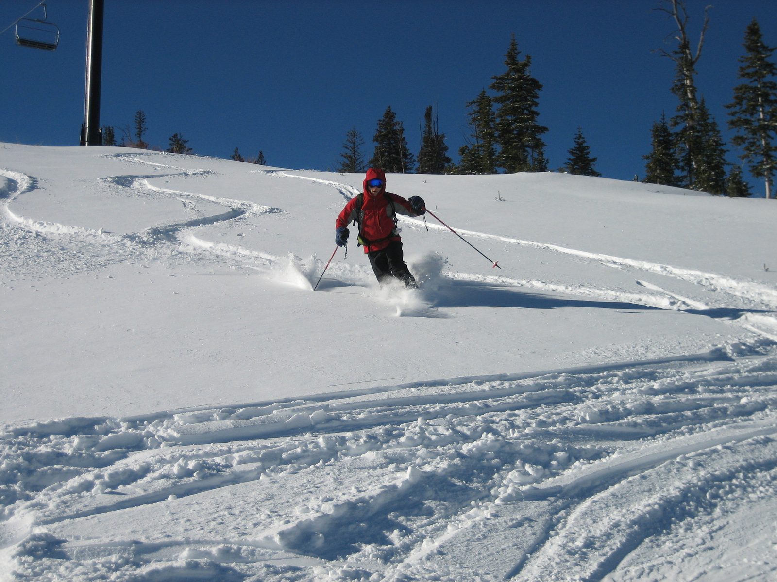 John under the Iron Horse lift again.