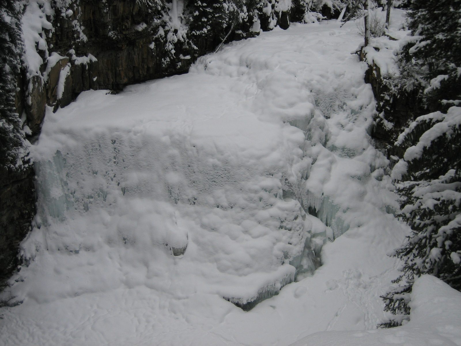 Ousel Falls!  Or, what we hiked all this way (0.8mi) to see.  There was some running water in...