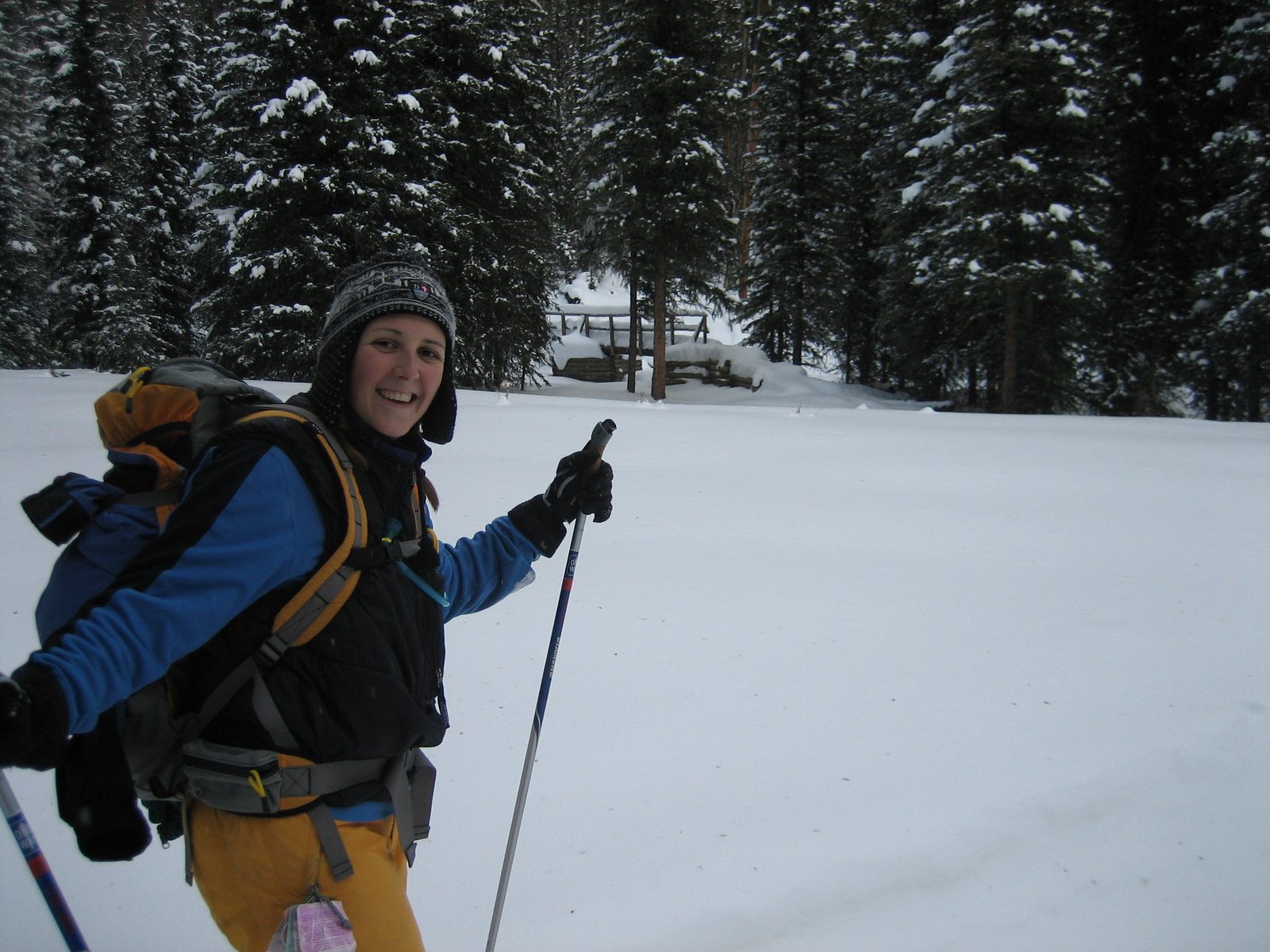 Catherine on the Little Bavaria loop.