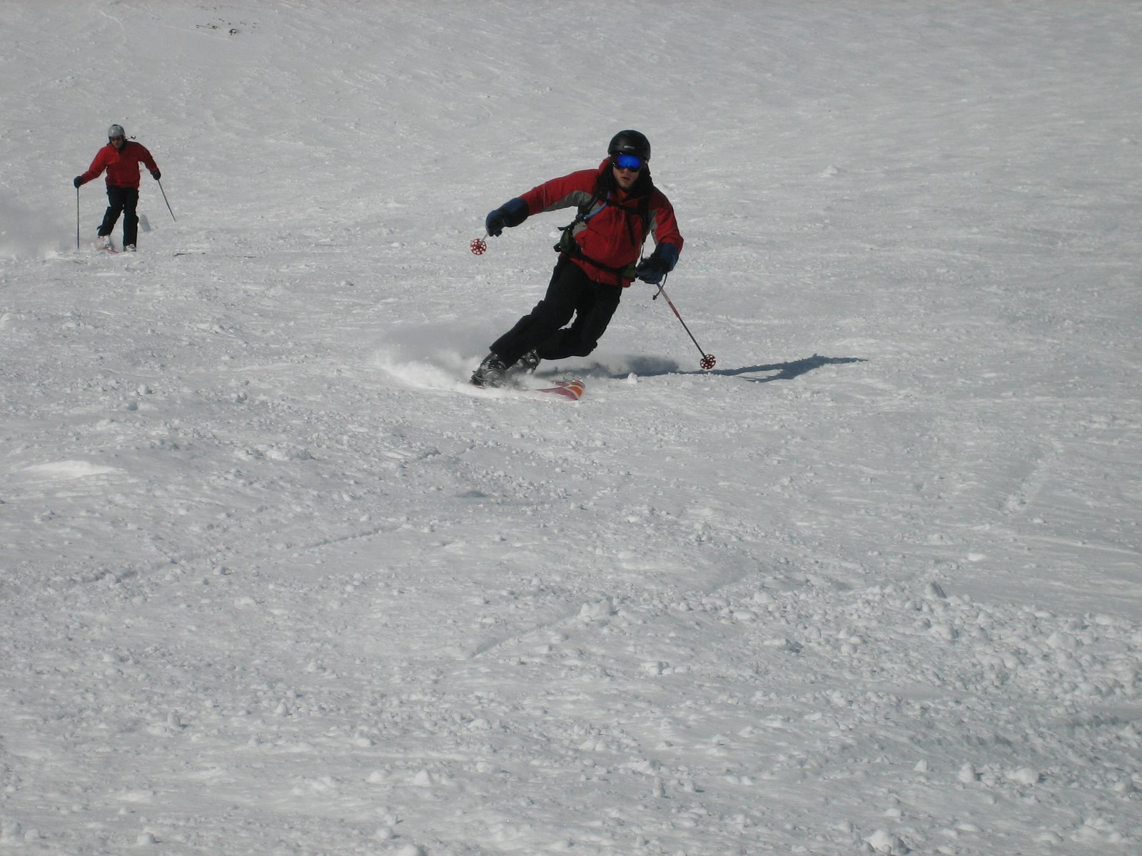 John ripping it up on Marx on Lone Mountain.
