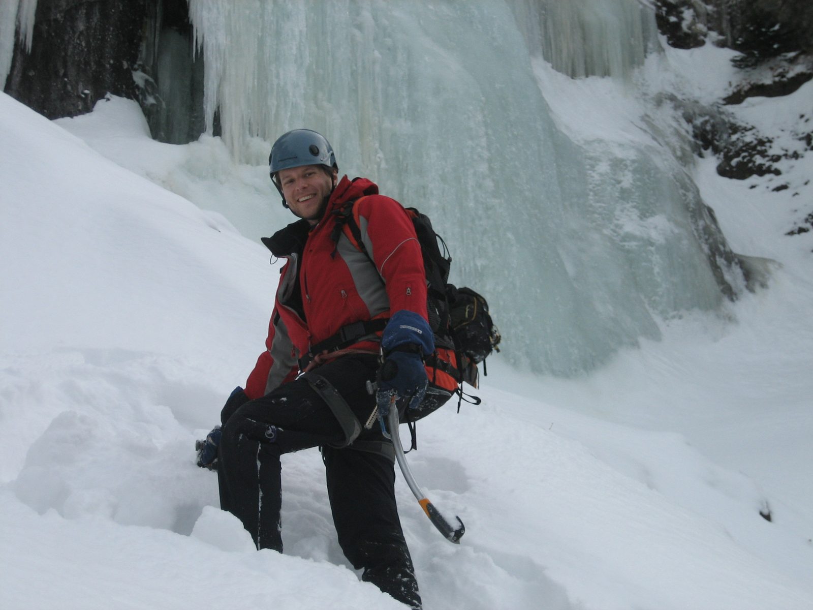 John at the base of Mummy II.