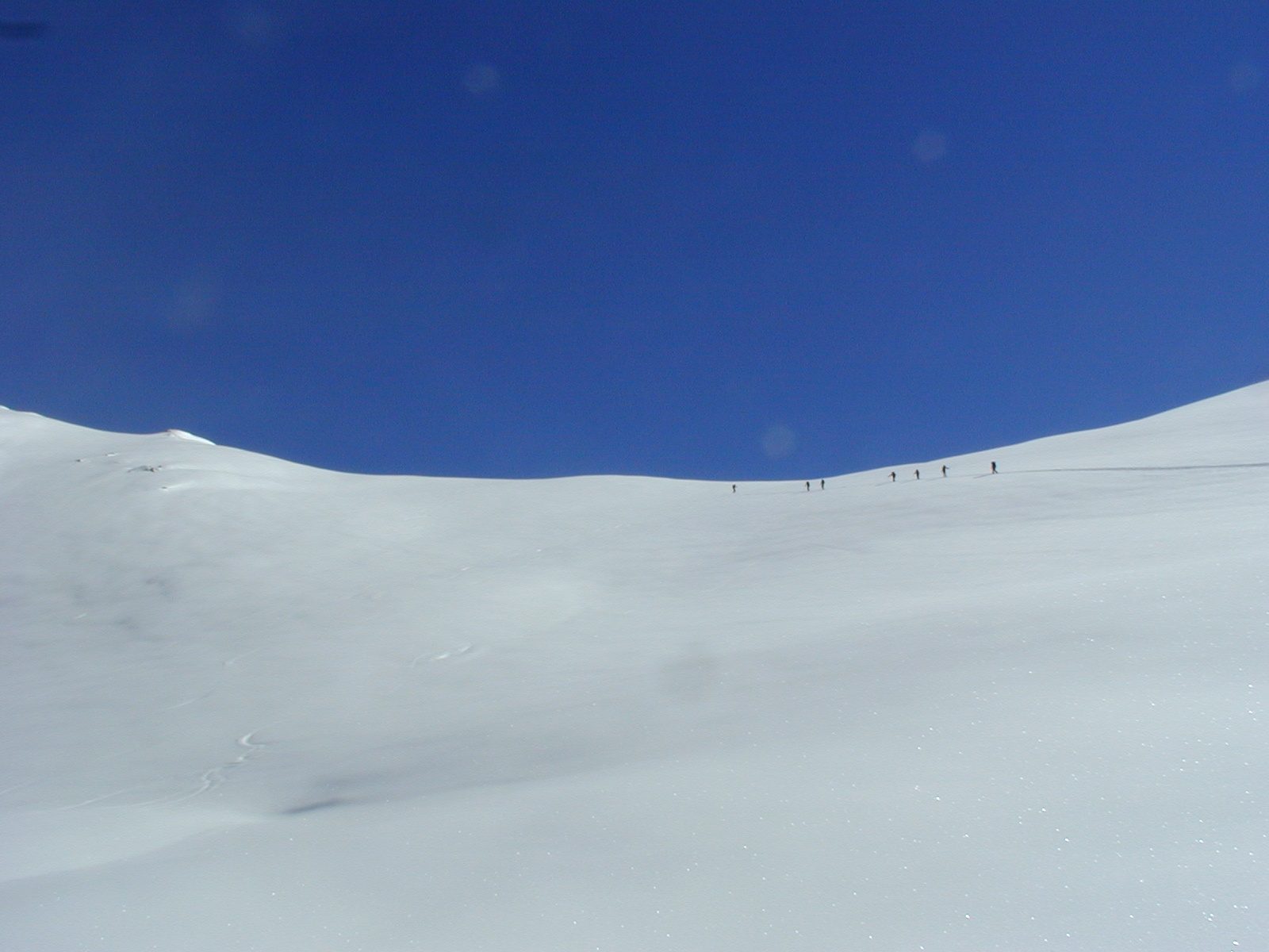 Slowly headed for the top of Alta Peak.