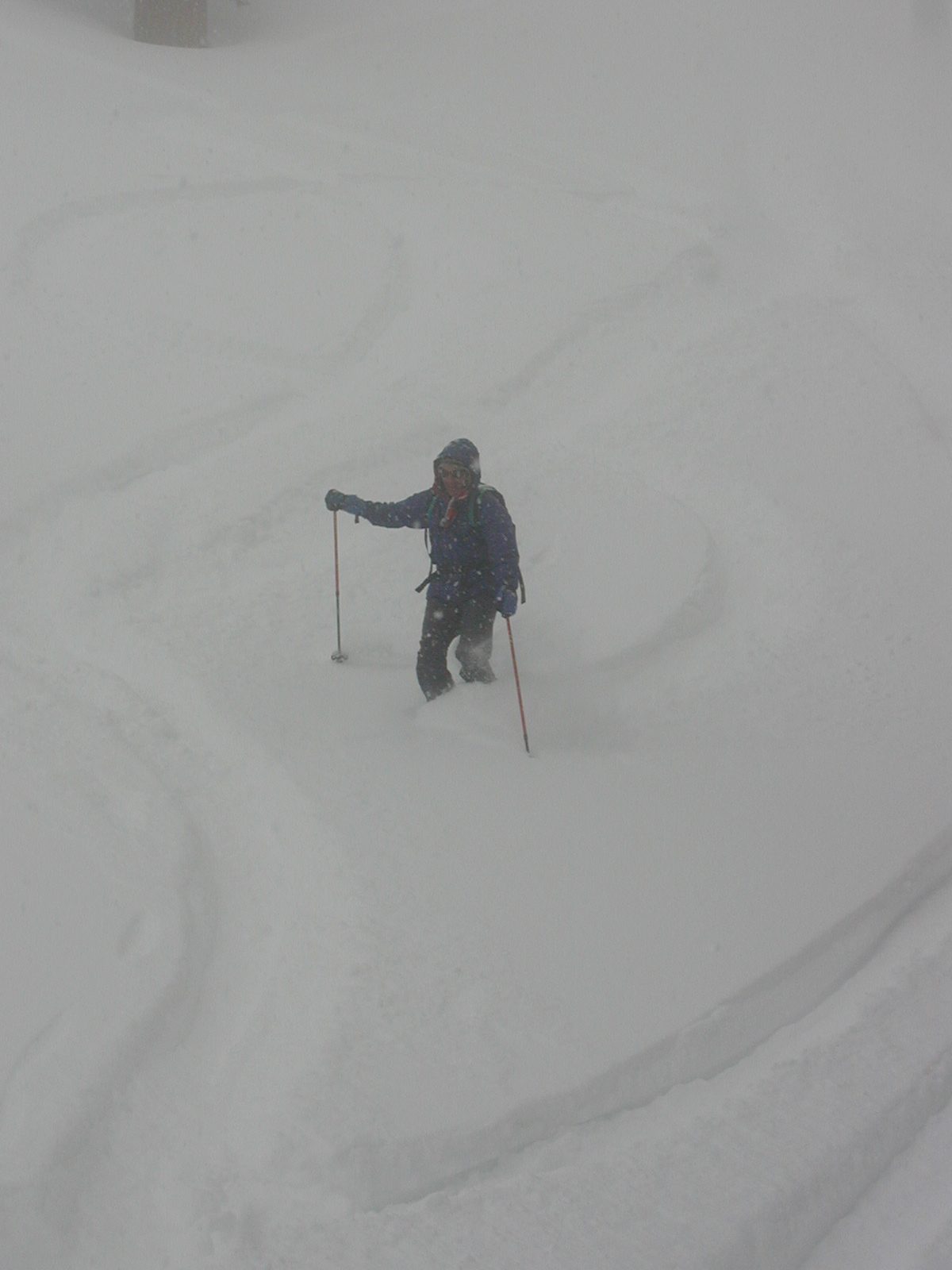 Alan, making some turns.