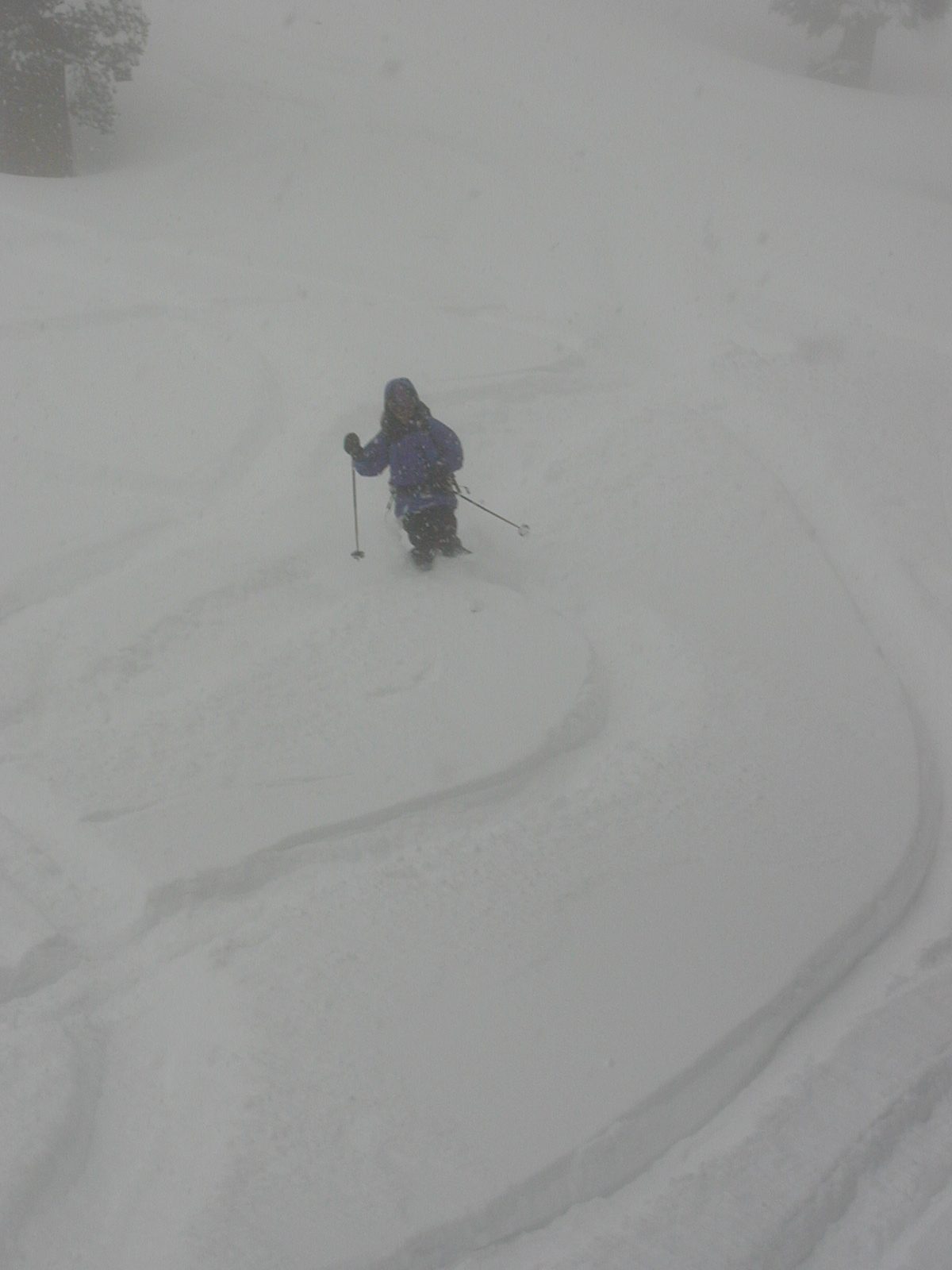 John R. enjoying the snow.