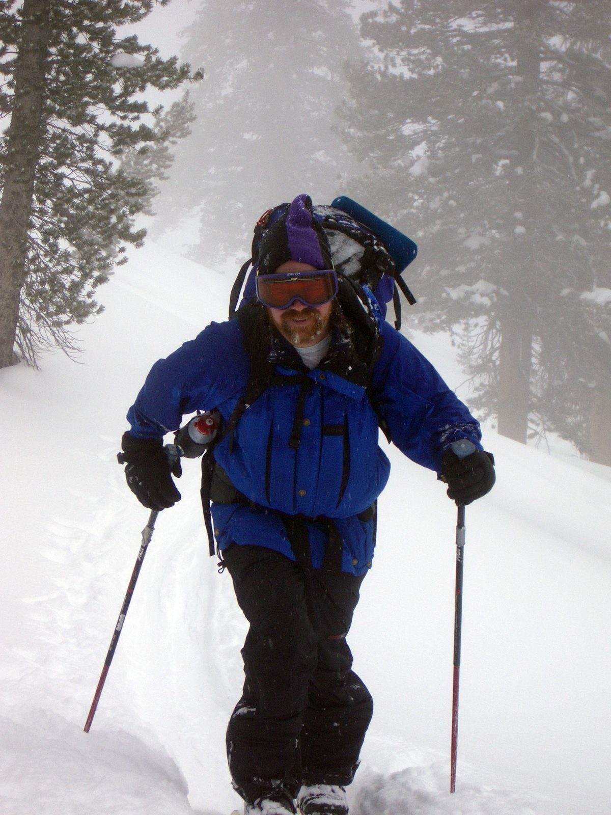 John on the trail.