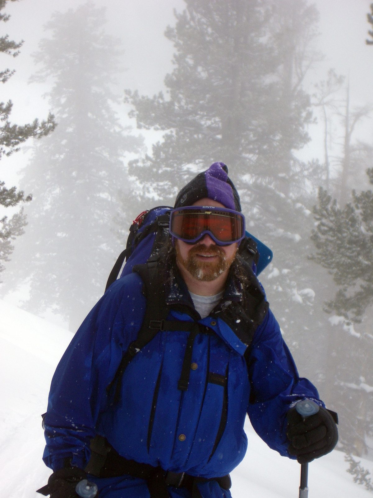 John on the trail.