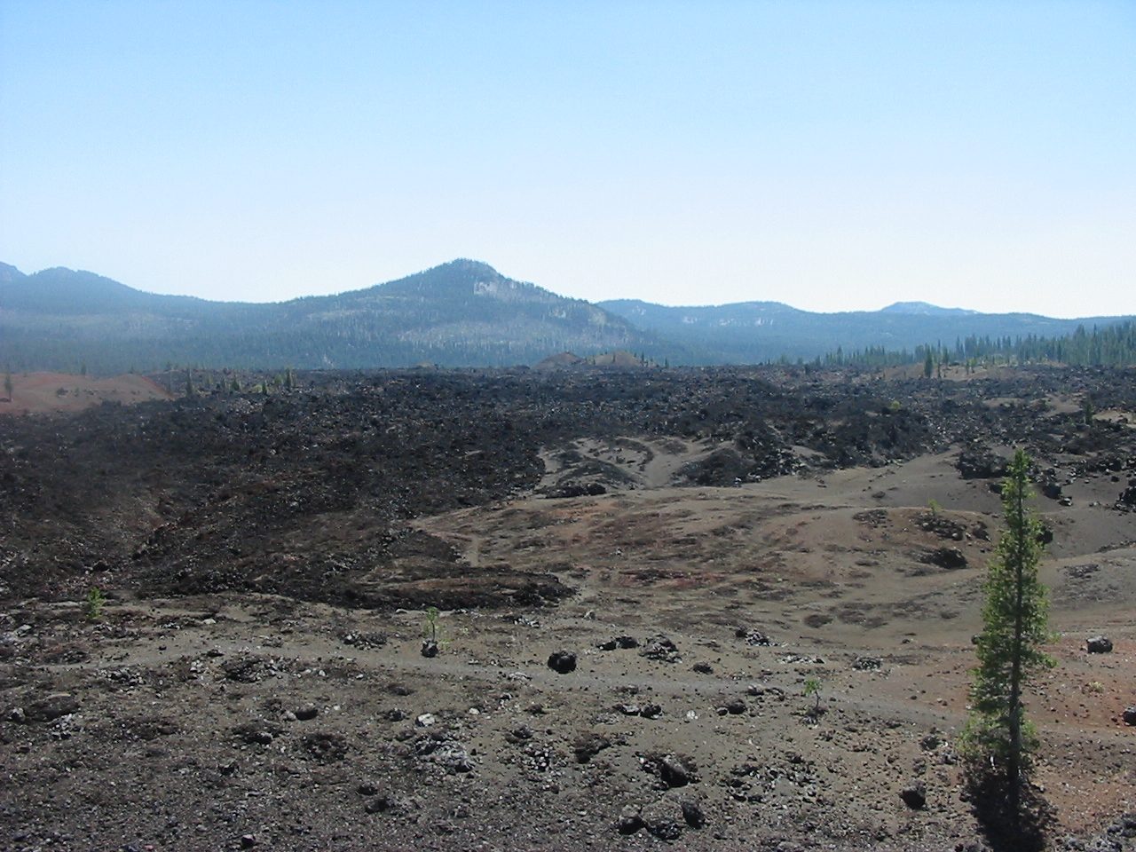 Fantastic Lava Beds.  Near Cinder Cone.
