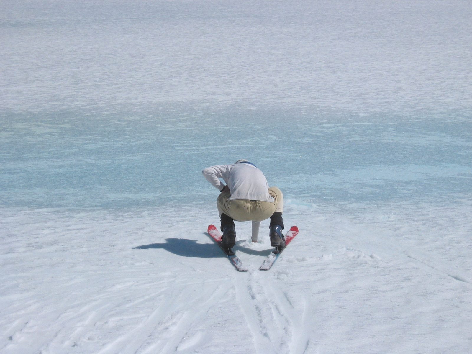 Ooh, a place to pump water.  No need to melt snow.