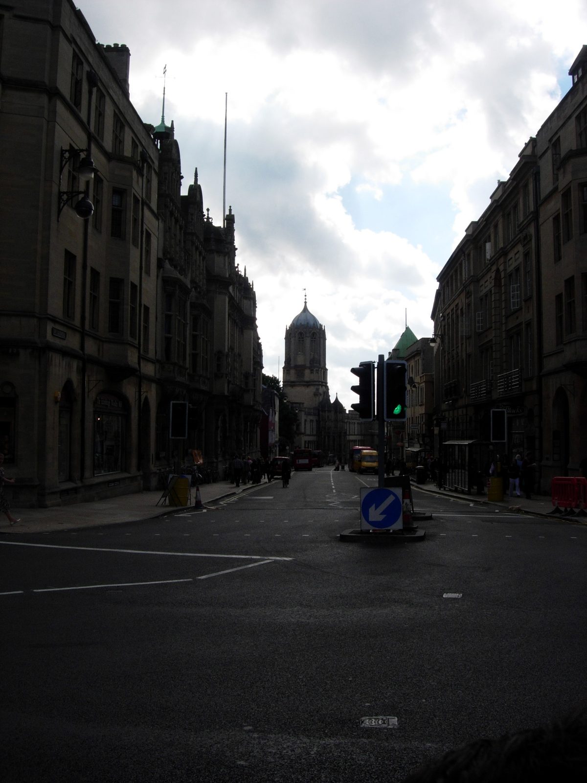 Down St. Aldates, which borders Christ Church College