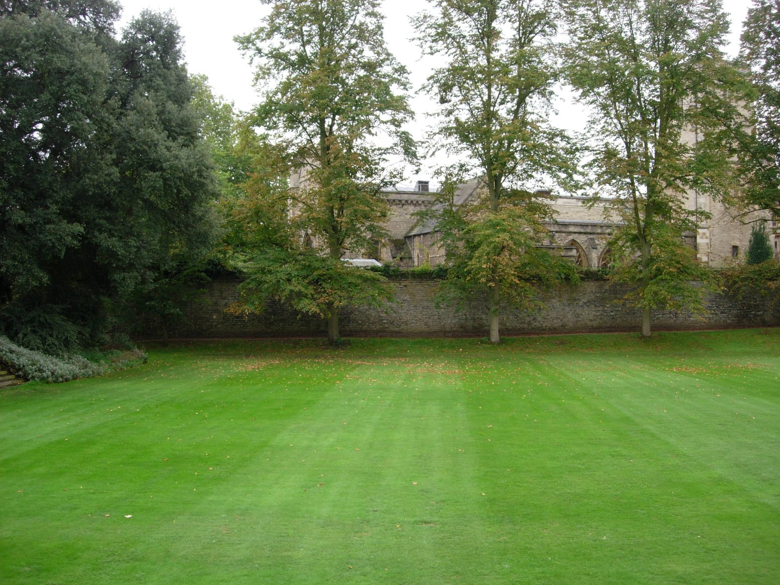 Across the lawn towards the Chapel