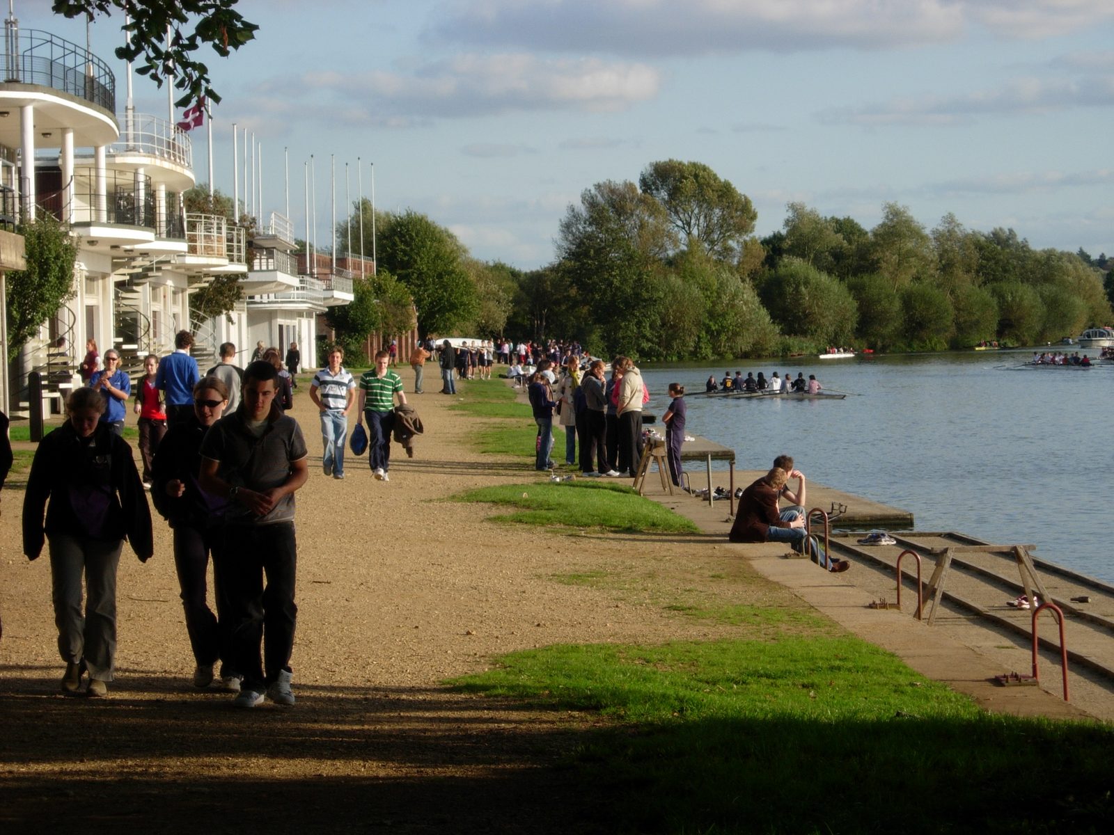 Novice rowers in the river Isis enduring a bracing introduction to this patrician, brutal sport.
