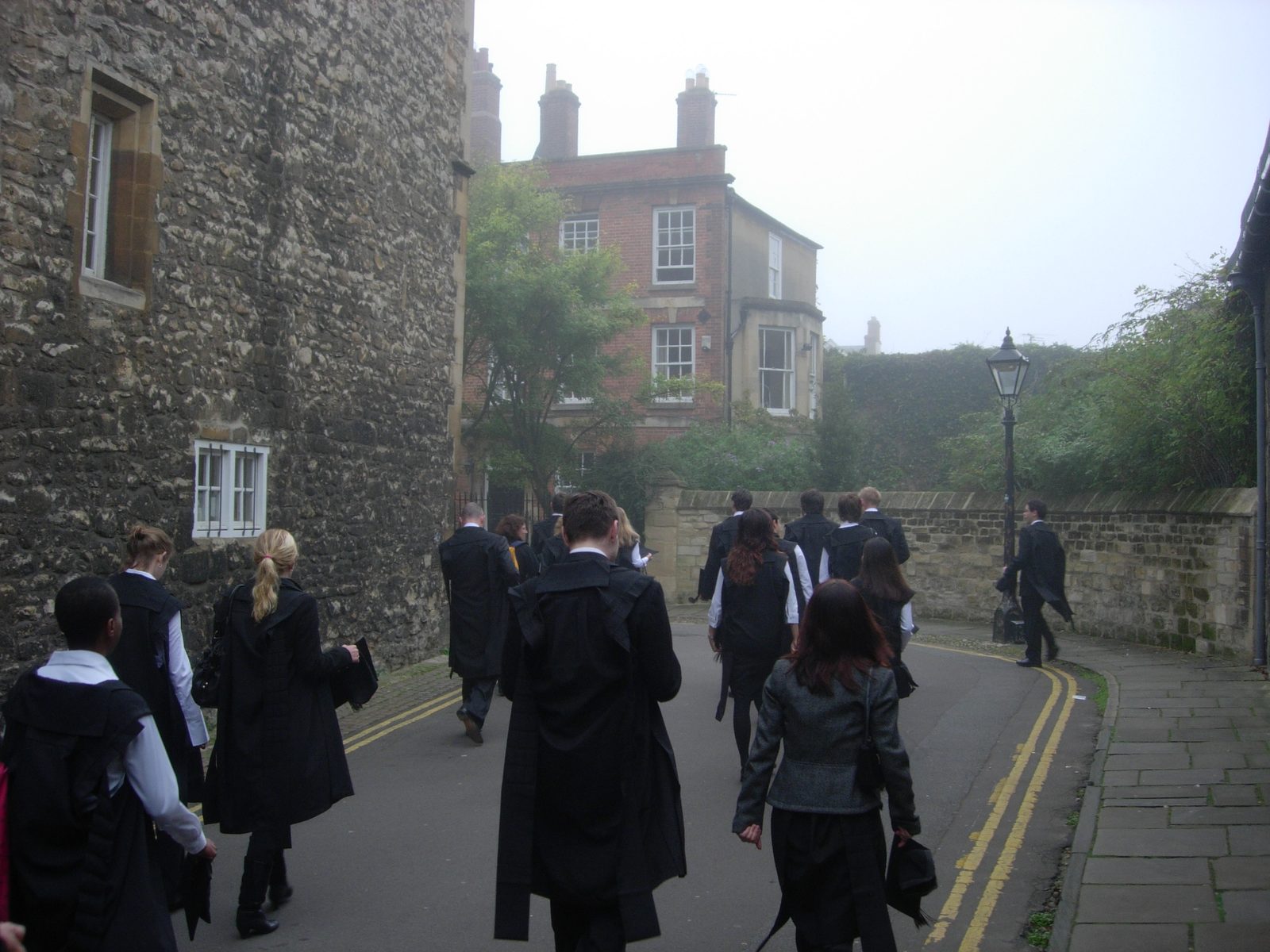 I call this the Jack-the-Ripper corner. Walk it at night and you'll see why.