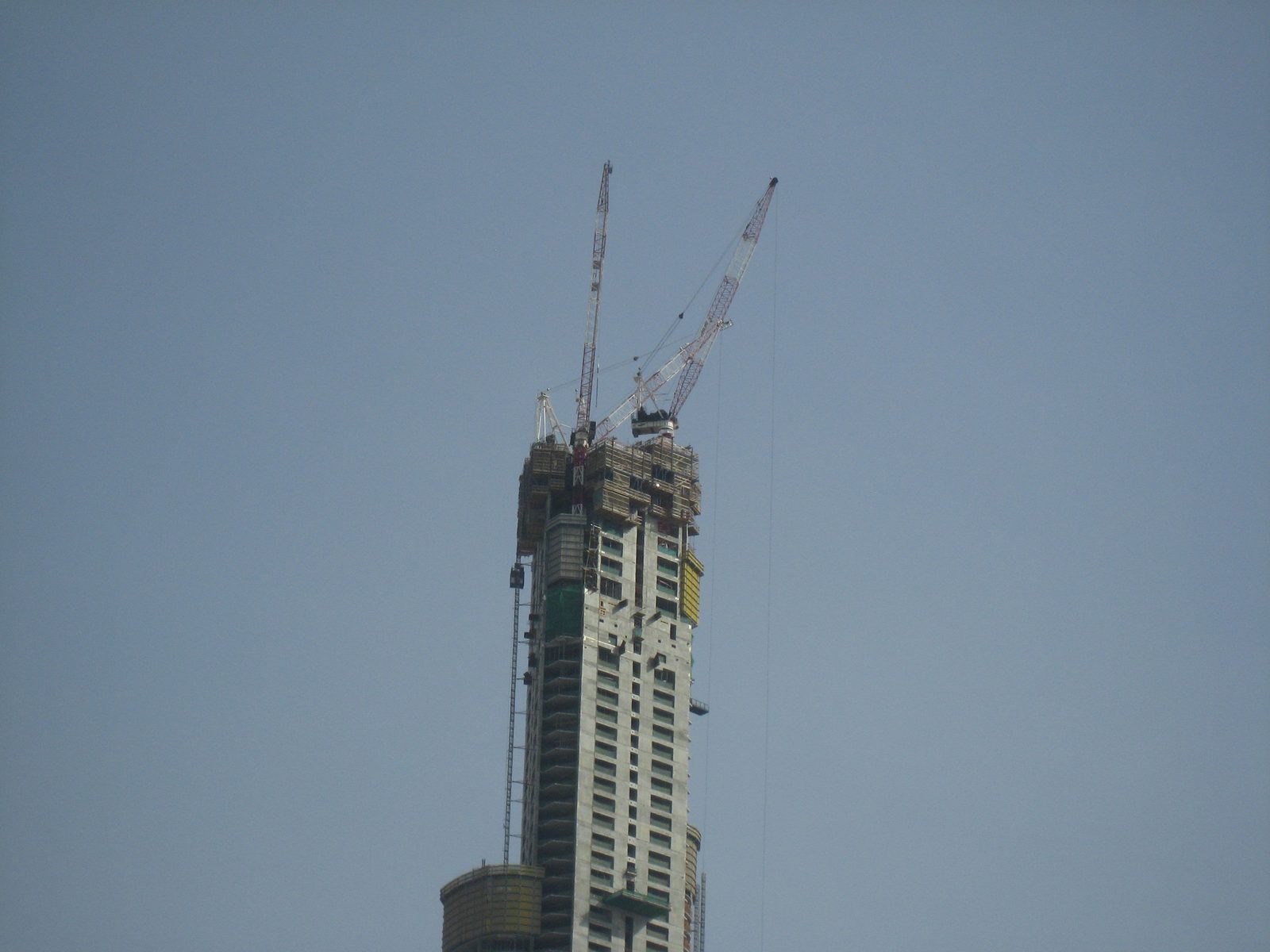 119th story of the Burj Dubai (Dubai Tower).