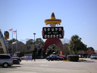 The giant South of the Border man.  If you've never been...