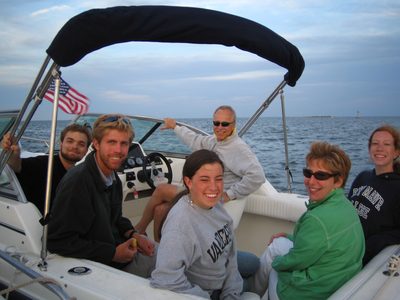 The party on the Samsen boat on the 3rd of July.