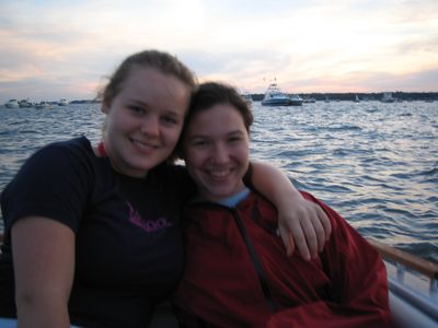 Kelly and Sharon off Norwalk on the 3rd.