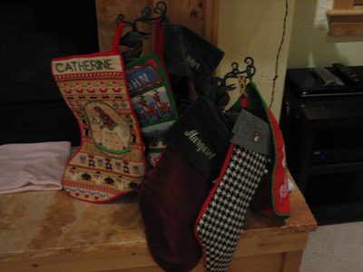 Stockings hung by the chimney with care...
