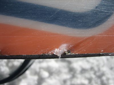 Second half of the damage.  I was informed later that I...