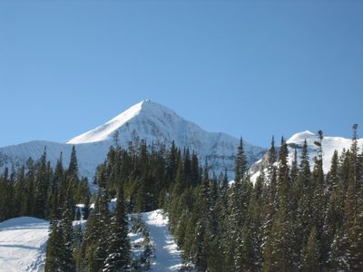 Lone Peak, without the people.  I love how the tram...