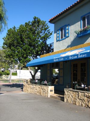 Splash Cafe in SLO, site of a delicious breakfast Monday morning.