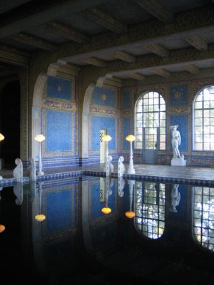 I think, if I lived in this house, I would spend 90% of...