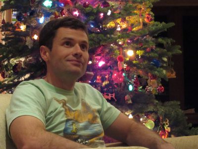 Jay, in happy-eyed wonderment of Christmas?