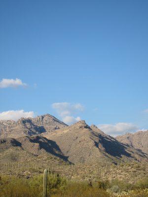 Mountains near Sabino Canyon.