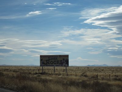 This Continental Divide place seemed similar to South of...