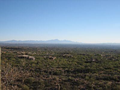 Looking down over Tucson.  I think we were trying to...