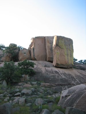 More giant boulders, on Freshman Peak.
