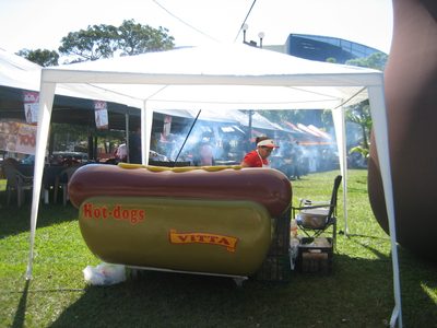 Mmm, giant hot dog cooker.
