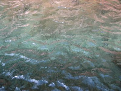 Pretty water.