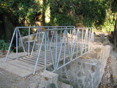 Wow.  Now this is a proper footbridge.