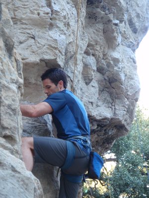 At the beginning there are some easier big steps up.