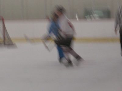 Getting knocked down, it looks like.