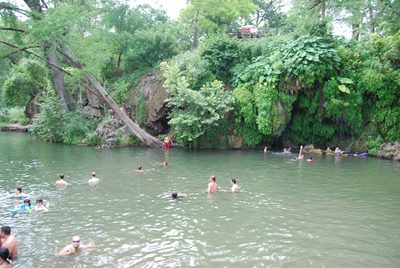 The "grotto" as it was called.  Up above is a more...