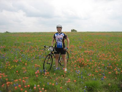 Kate and I then found a real field of wildflowers, and...