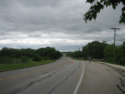 Second sighting of Austin near the end of the ride.  The...