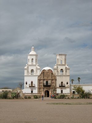 St. Xavier del Bac mission church south of Tucson.