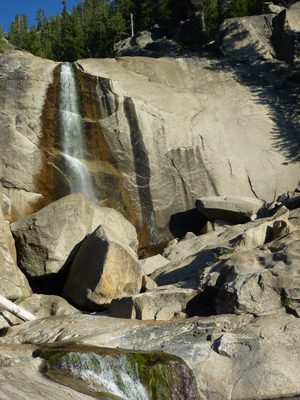 ... and then took a picture of the waterfall, as...